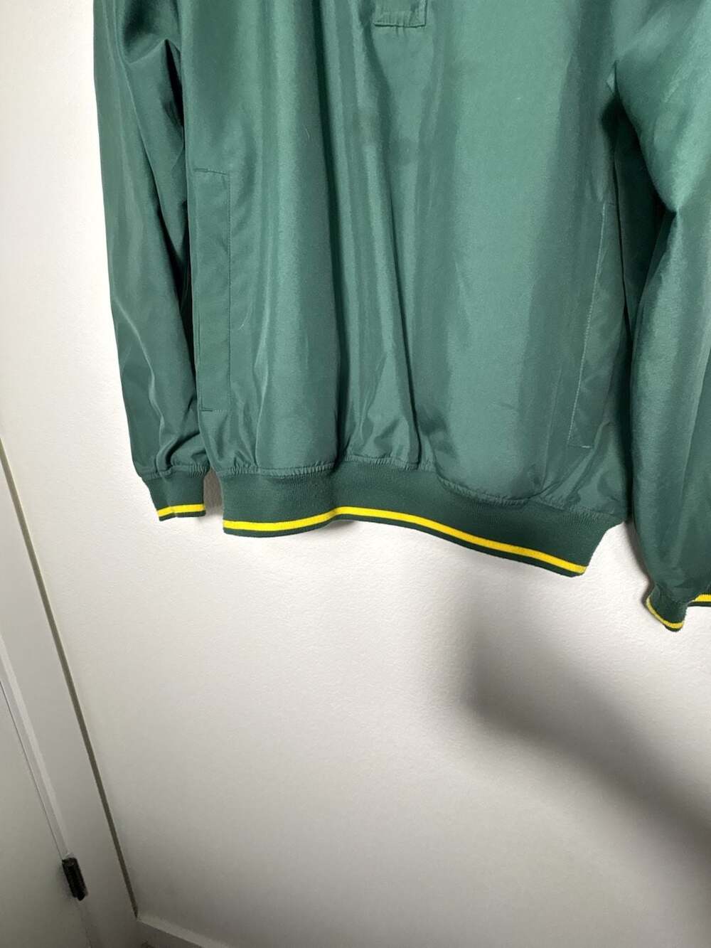 University of Oregon Ducks Quarter Zip Windbreaker Jacket